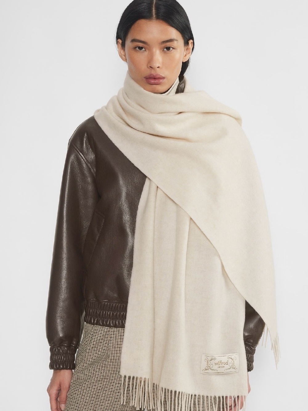 Wilfred - The Classic Wool Scarf in Rich Chestnut